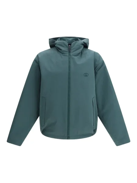 Geacă Gucci cu glugă verde