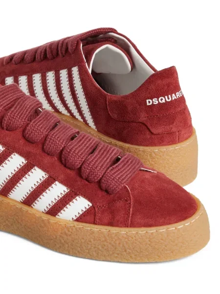 Sneakerși Dsquared2 din piele de căprioară