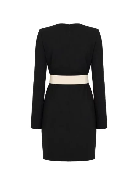 Cu centură rochie mini Givenchy negru