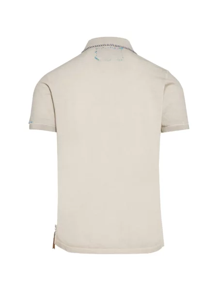 Tricou polo Bob cu broderie