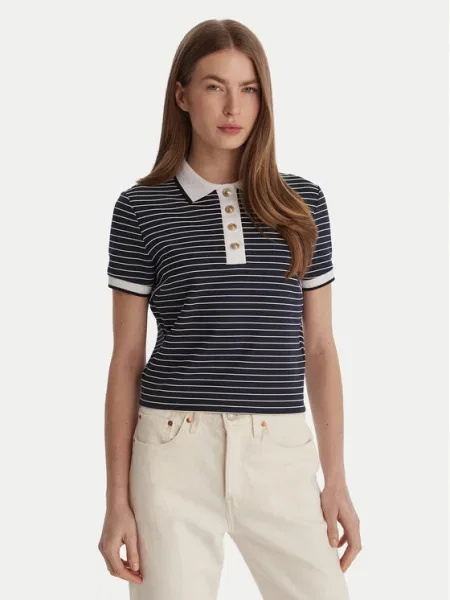 Guess Tricou polo Bleumarin
