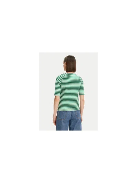 Tom Tailor Denim Póló Regular Fit zöld