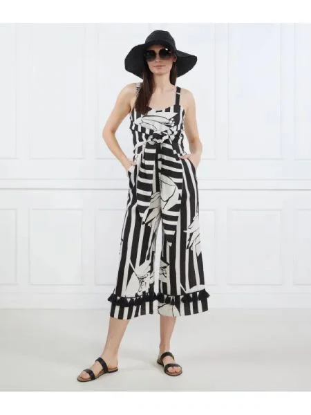 MAX&Co. Salopetă LIRICA | Relaxed fit alb