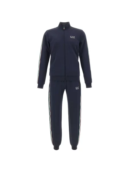 Trening Ea7 Emporio Armani cu autograf albastru