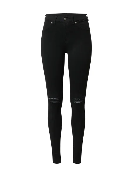 Dr. Denim Jeggings Plenty denim negru