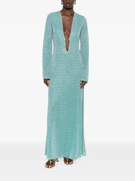 Rochie maxi Oseree albastru