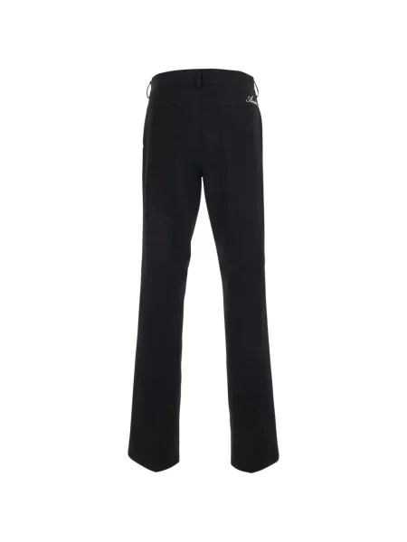 Pantaloni Amiri cu broderie negru