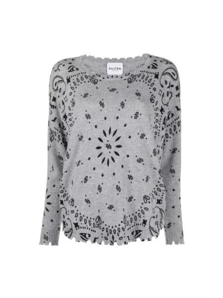 Sweter Kujten szary