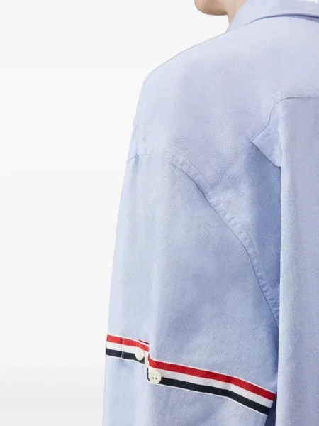 Cămașă Thom Browne albastru