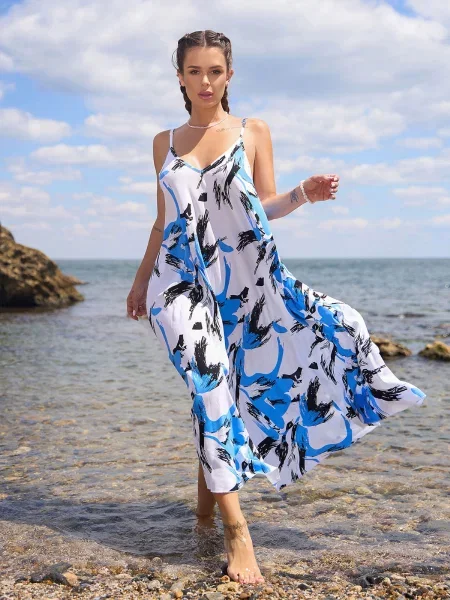 ISSA Plus Сукня міді білий