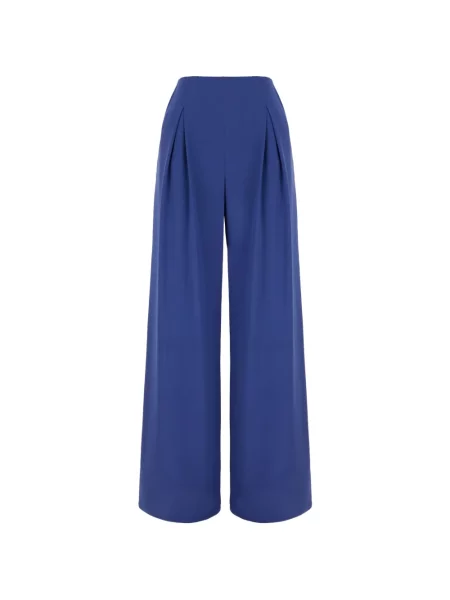 Pantaloni Max Mara albastru