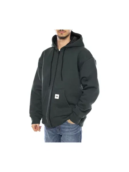 Bluza z kapturem Cat zielona