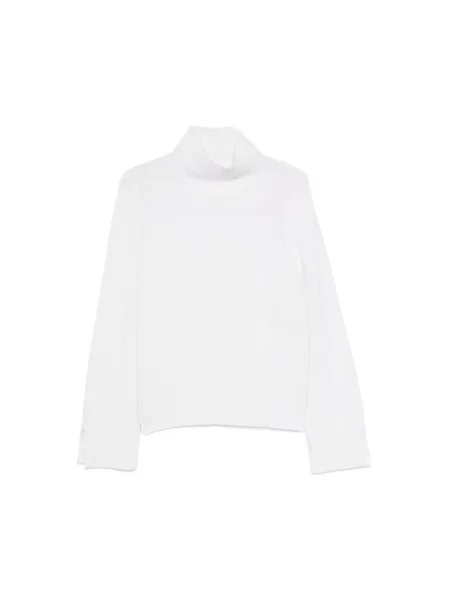 Sweter Allude z kaszmiru biały