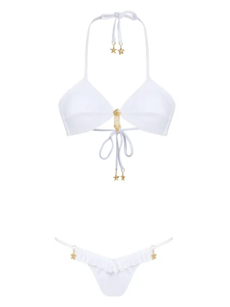 Bikini Amir Slama alb