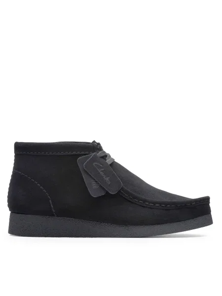 Clarks Šnurovacia obuv Wallabee Evo Bt čierna