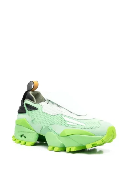 Sneakerși Reebok Zig Kinetica cu șireturi din dantelă verde