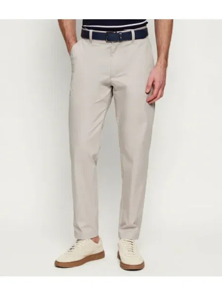BOSS ORANGE Pantaloni chino | Tapered fit gri