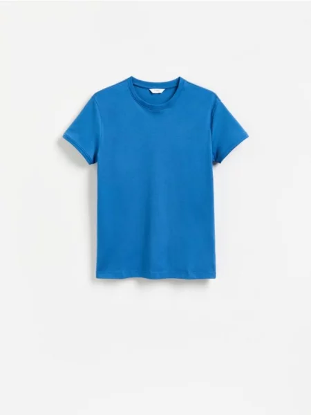 Reserved t-shirt slim fit niebieski