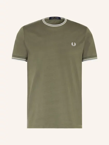Fred Perry Tričko khaki