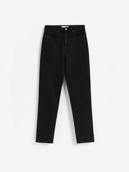 Reserved LADIES` JEANS TROUSERS negru