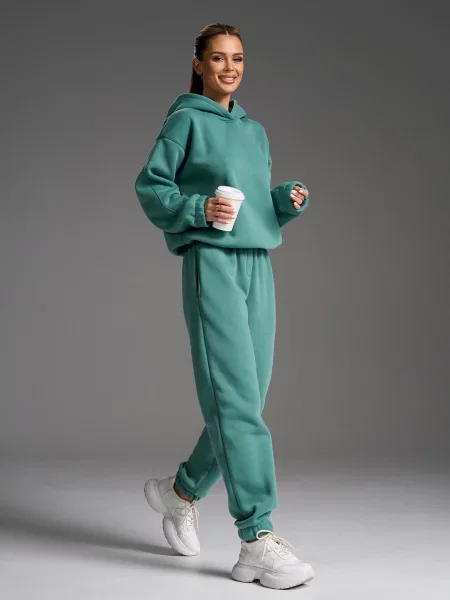 Спортивный костюм Issa Plus оливковый