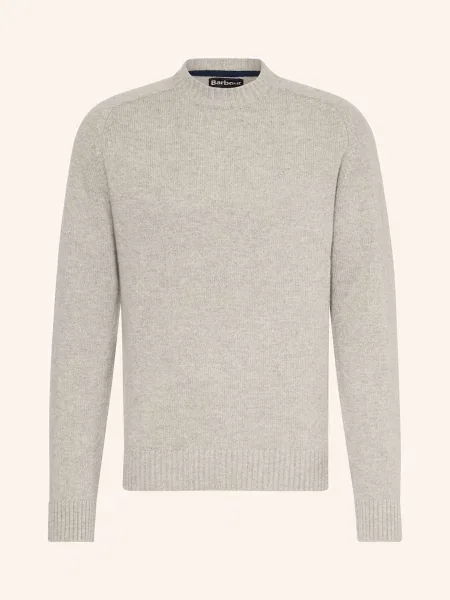 Barbour Svetr Grangetown světle šedá