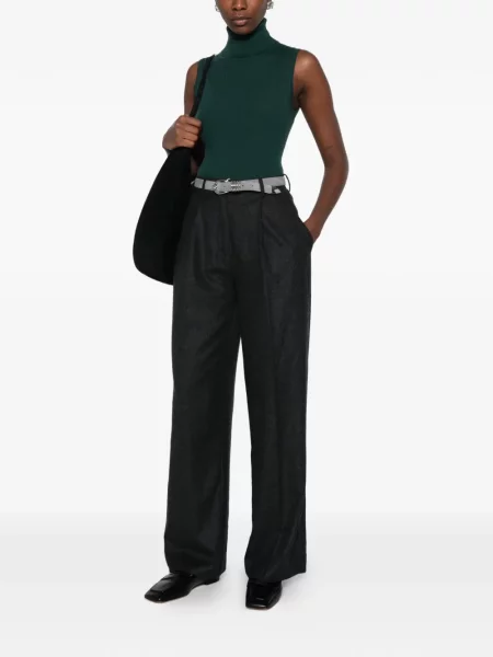 Top Allude tricotate verde