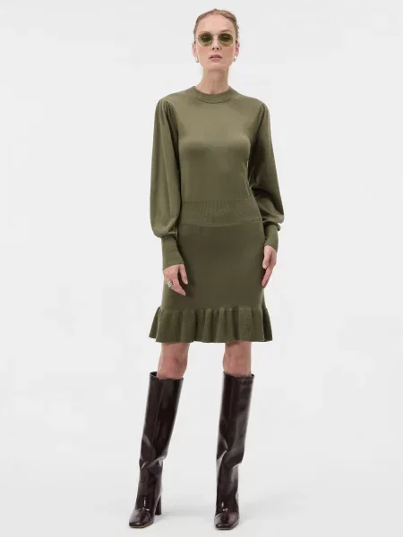 Midi haljina Orsay zelena