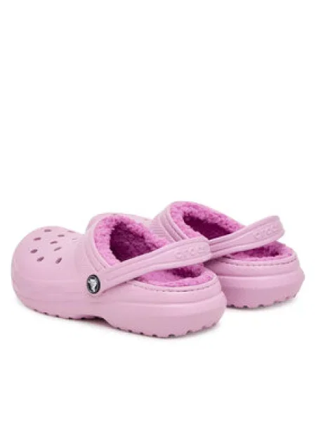 Natikači Crocs Classic Lined Clog modra