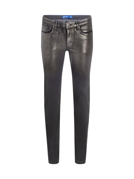 KARL LAGERFELD JEANS Jeans / argintiu negru