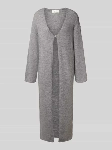 Płaszcz o kroju relaxed fit z dzianiny z dodatkiem wełny z alpaki Gina Tricot