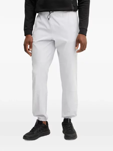 Pantaloni The North Face cu imagine alergare gri