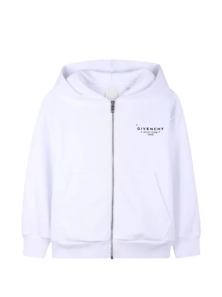 Bluza z kapturem dziecięca Givenchy biała
