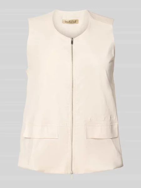 Kamizelka z dwustronnym zamkiem błyskawicznym i z patką Smith And Soul