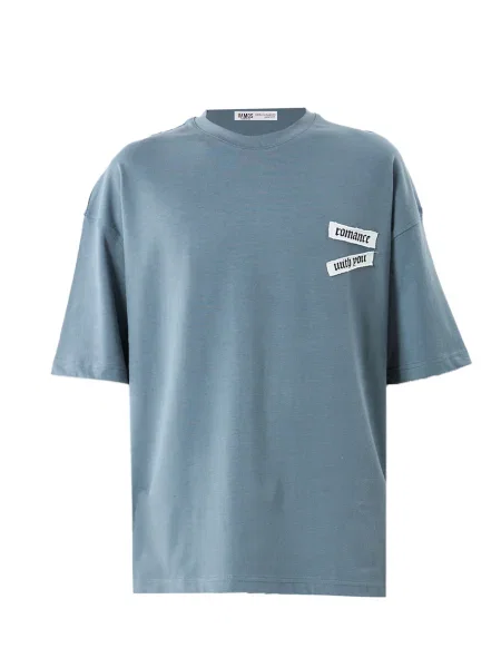 VAMOS CLO Tričko modrá / mix barev bílá