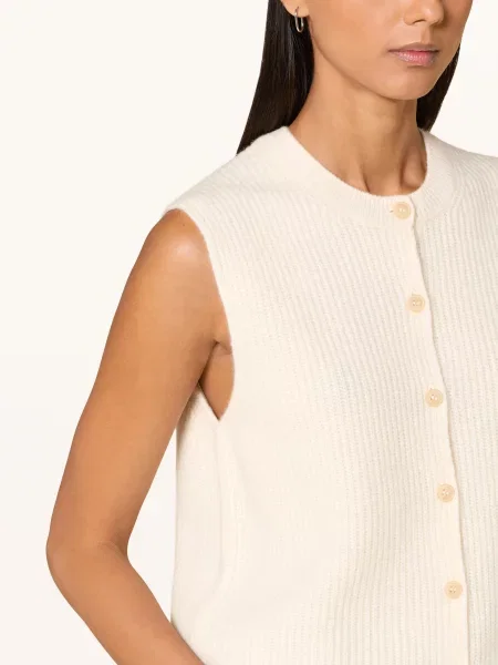 Marc O'polo Kamizelka Z Dzianiny weiss