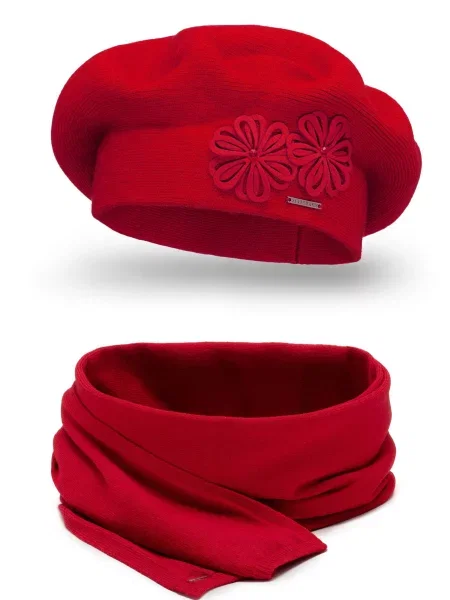 Vivisence Čepice Set' červená