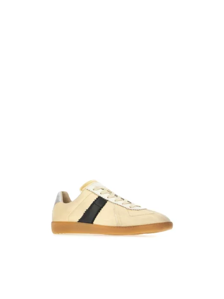 Sneakersy Maison Margiela zamszowe białe