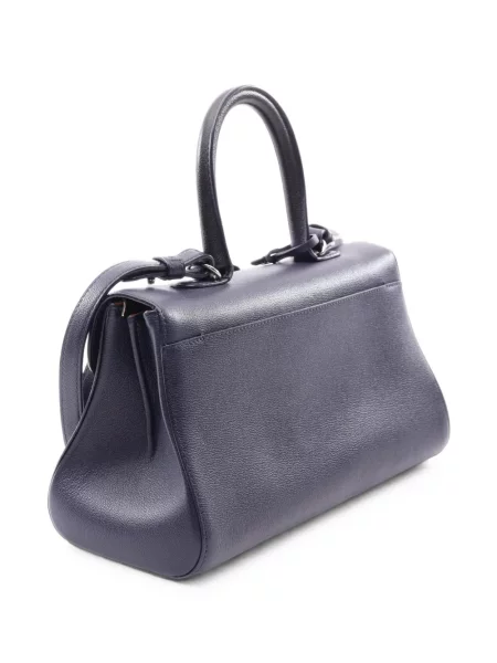 Geantă shopper Delvaux albastru