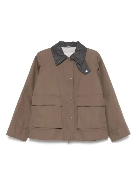 Geacă Brunello Cucinelli maro