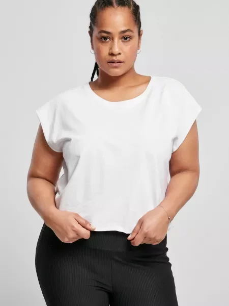 Organic Short T-Shirt White λευκό