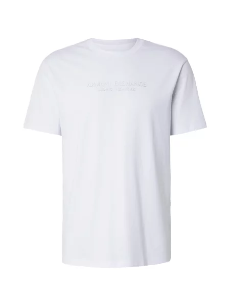 Armani Exchange Tricou alb