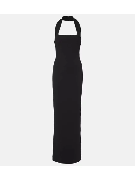Rochie Solace London cu gât halter negru
