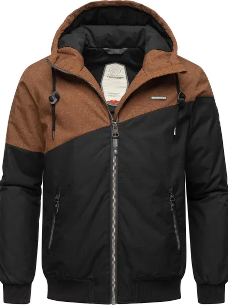 Ragwear Geacă de iarnă Wings maro negru