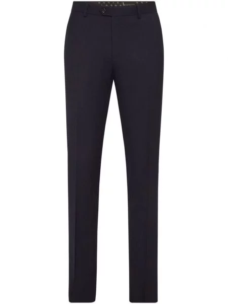 Pantaloni Billionaire de flanelă albastru