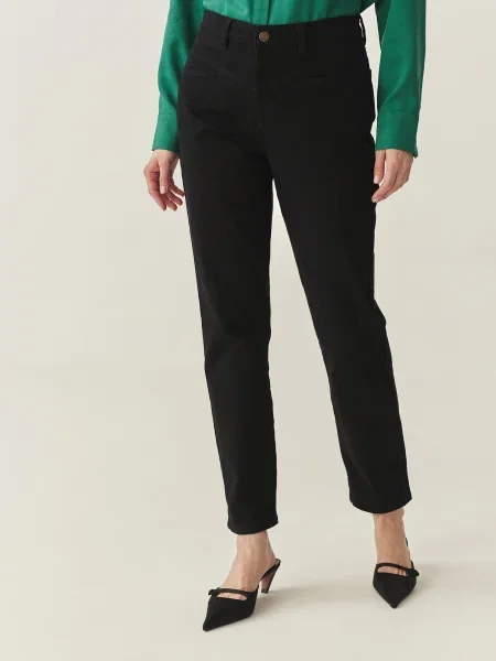 TATUUM Pantaloni eleganți YOKO 2' negru
