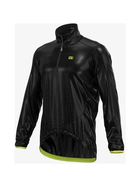 Kurtka Alé Light Pack czarno-zielona Lekka kurtka XS czarna
