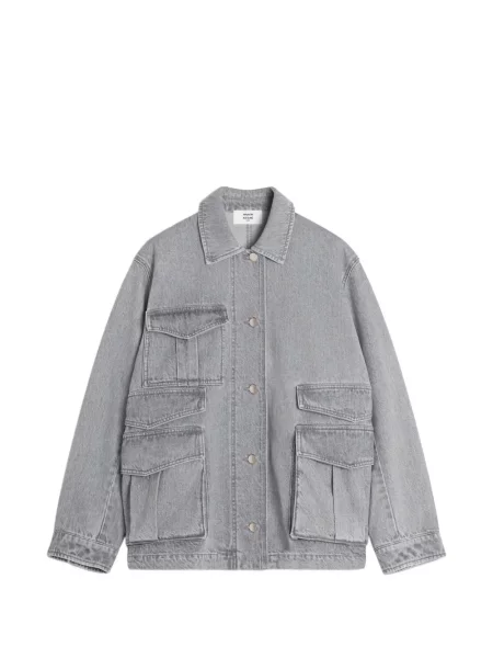 Geacă de blugi Maison Kitsune gri