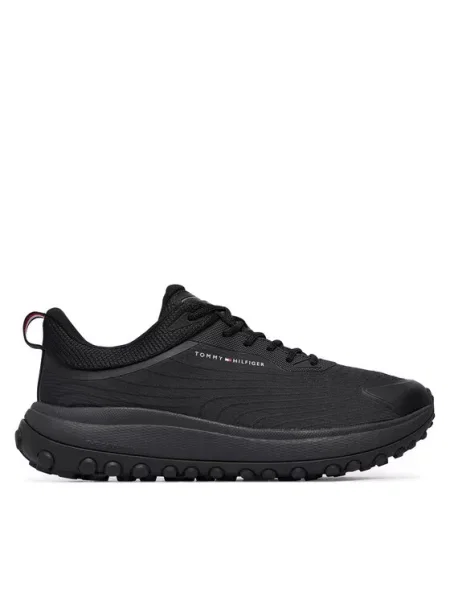 Tommy Hilfiger Сникърси The Canyon X M Knit Runner черен