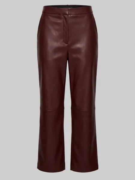 Calvin Klein Kalhoty rezavě červená